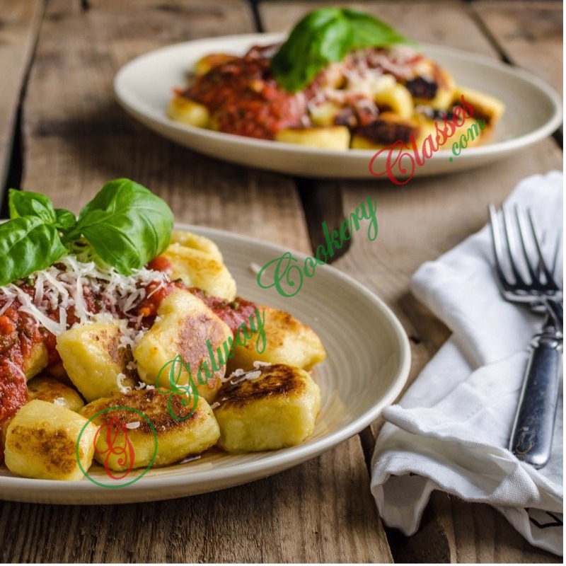 Vegetarian Gnocchi Galway Cookery Classes