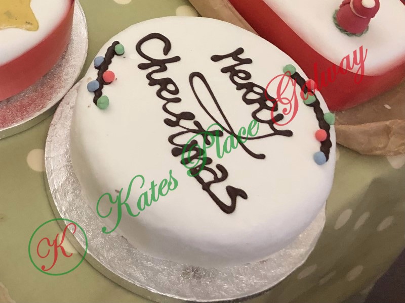 Irish Christmas Cake _ Kates Place Galway Ireland